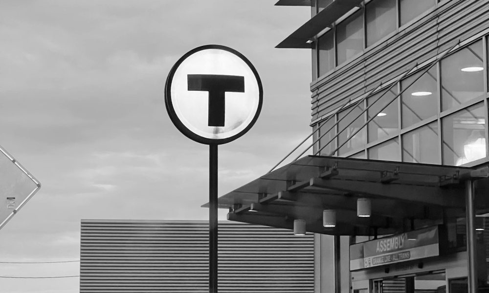 Photo of MBTA Sign. Photo courtesy of Teju on Pexels.