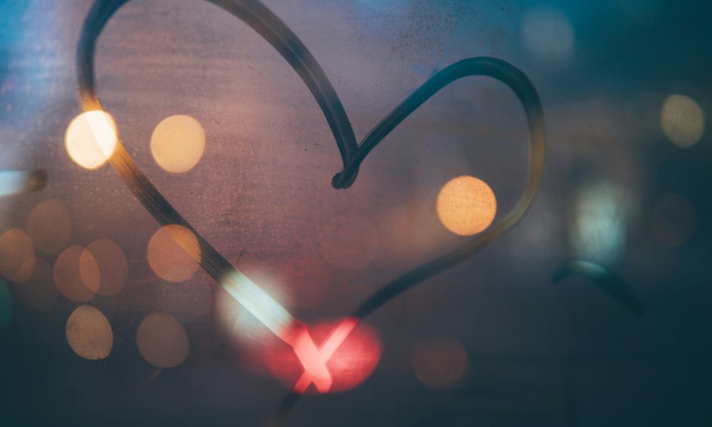 Photo of a heart outline courtesy of Michael Fenton on Unsplash.